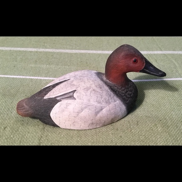 Vintage Canvasback Drake Duck’ by C. Parrish Signed dated 2/14/90. - Picture 5 of 7